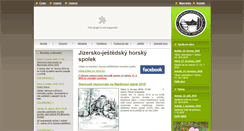 Desktop Screenshot of horskyspolek.cz